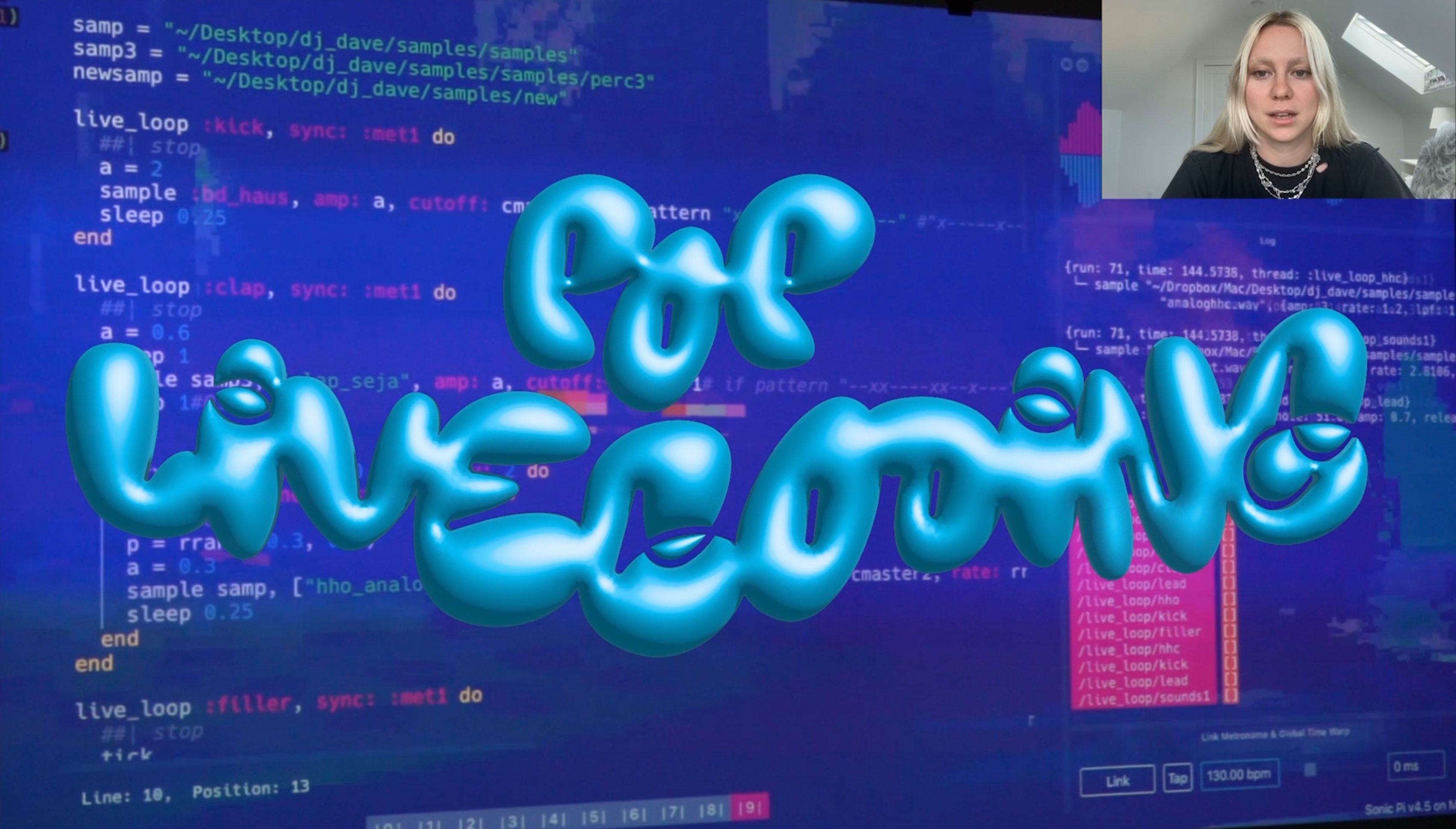 Pop Live Coding at ICLC 2024