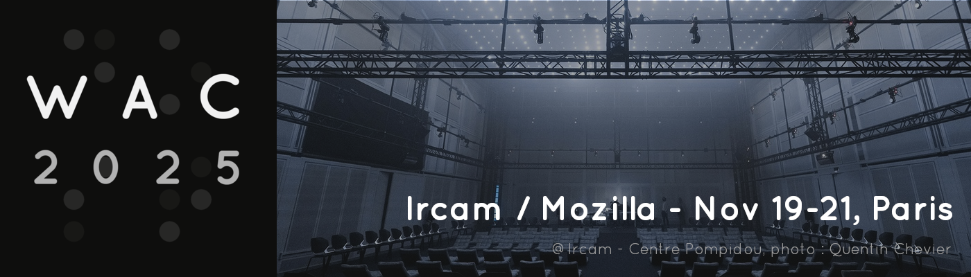 A picture of Ircam stage.