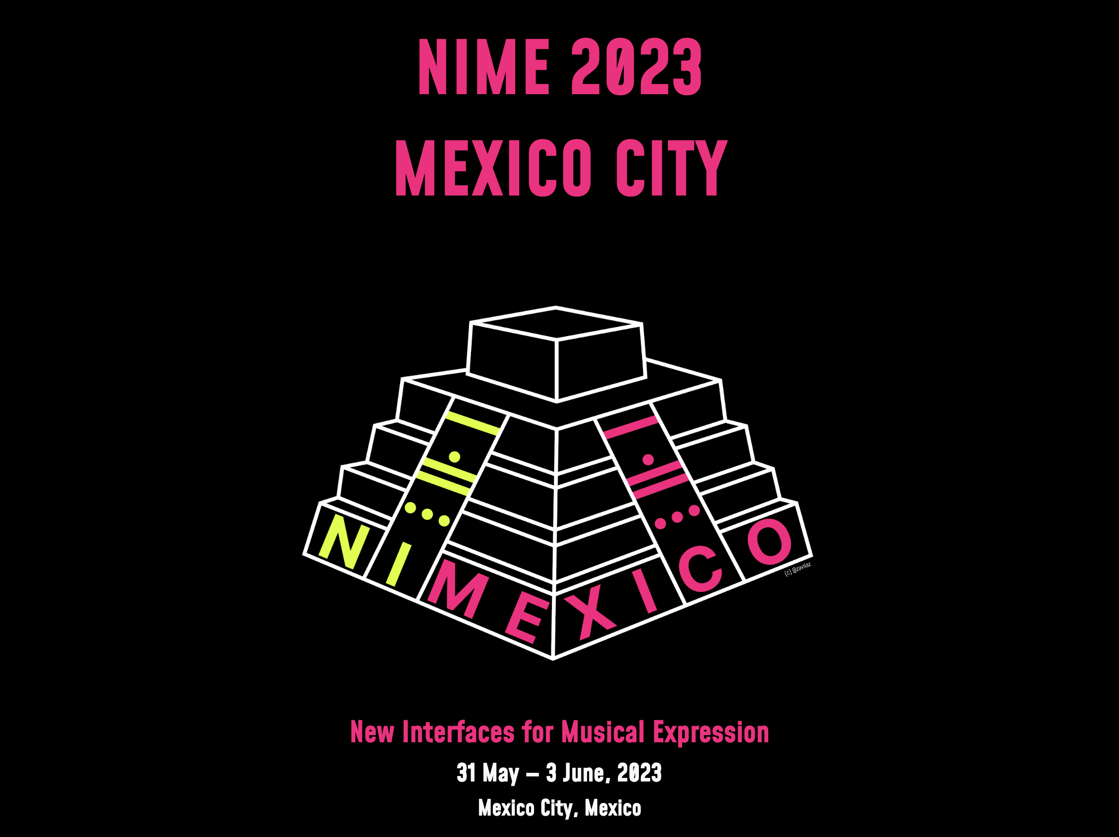 New Interfaces for Musical Expression 2023, Mexico City, Mexico