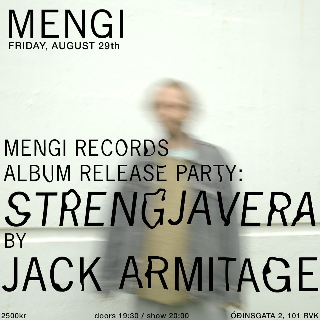 Mengi Records will host the album launch party on Friday 29th August.